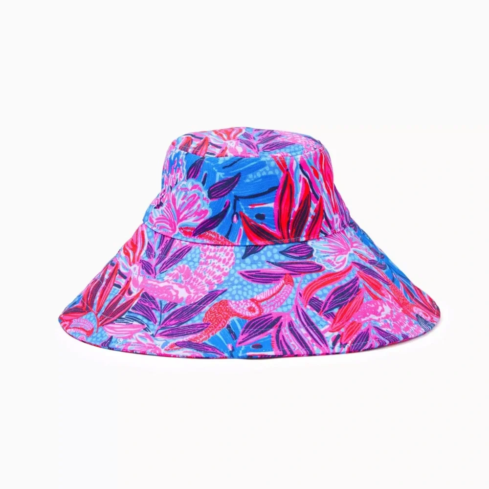 Lilly Pulitzer Sun Hat - Ruby Red Wild Times Accessories